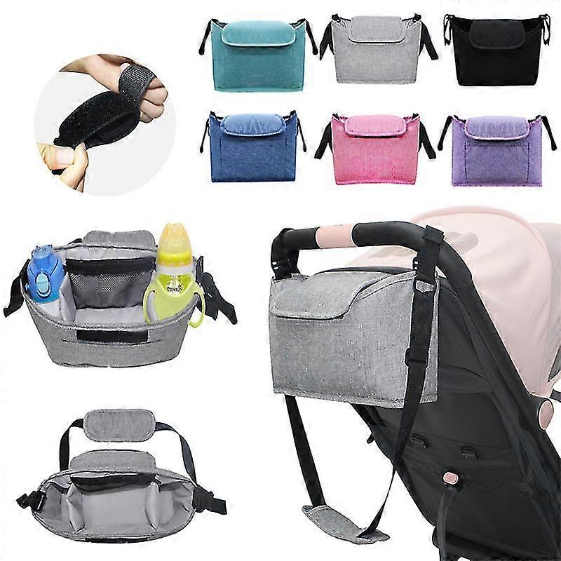 Baby Stroller Organizer Stroller Accessories Bag Large Space For All Strollers