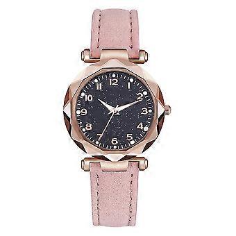 Night Sky Luminous Trend Digital Face Casual Fashion Quartz Watch