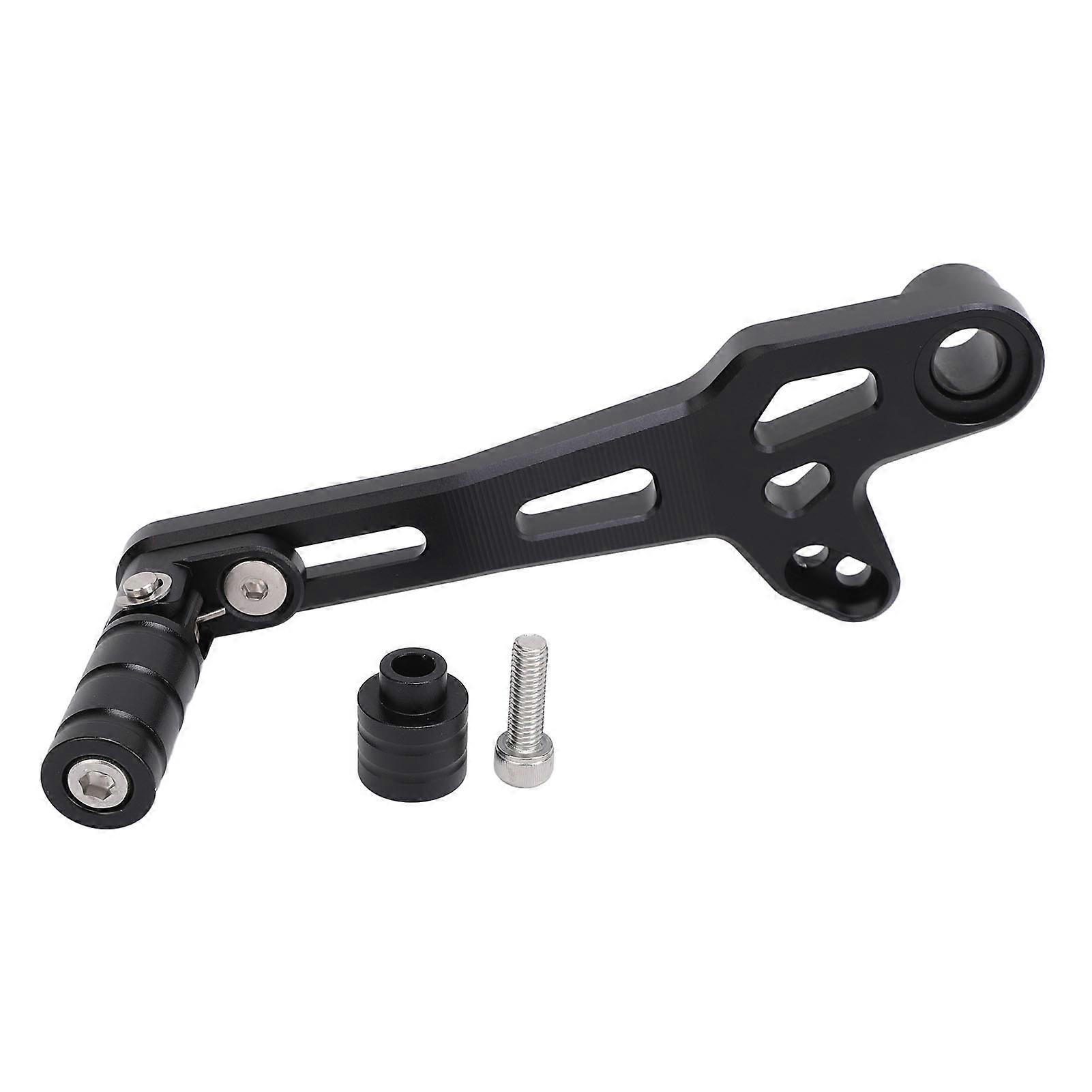 Motocicleta ajustável Gear Shift Lever CNC alumínio dobrável Gearer Lever substituição para Ducati DesertX 2022 a 2024 Preto