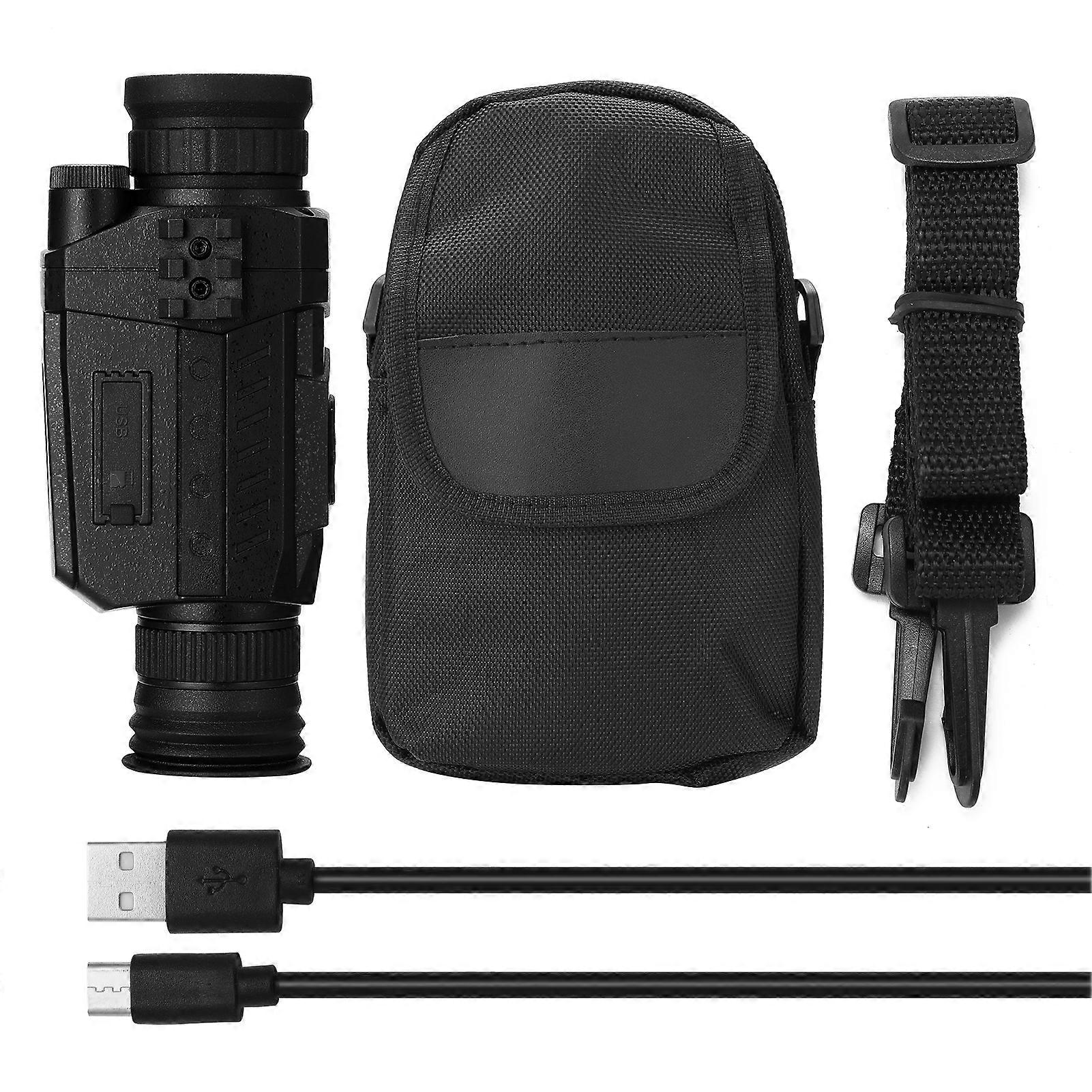 NV0535デジタル赤外線単眼暗視装置ボートモニターハント屋外昼と夜のデュアルユース+ 8Gメモリーカード