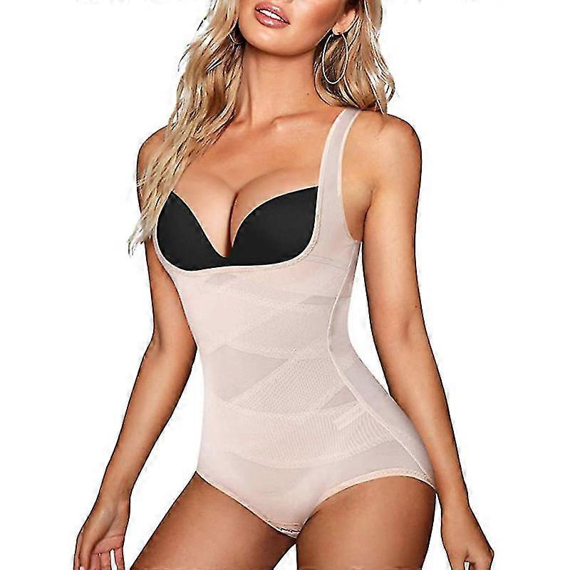 Mesh Shapewear Body dla kobiet Kontrola brzucha Talia Trener Butt Lifter Majtki Wyszczuplające Body Shaper Open Bust