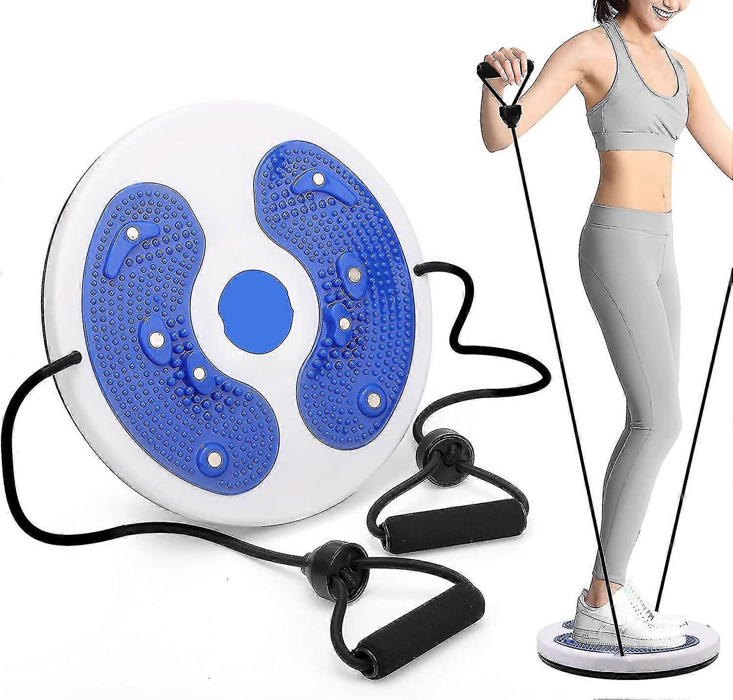Twist Waist Disc Board With Drawstring, Waist Slimming Multi-functional Magnetic Foot Massage Board