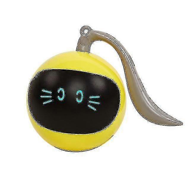 Automatic Cat Ball Toys Interactive Electric Usb Rechargeable Self Rotating Indoor Teaser Selfplay E