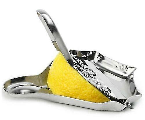 2pcs Lemon Squeezer Stainless Steel Restaurant 2pcs-10pcs Pack Lime Slice Press