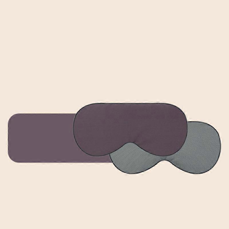 MIMIGO Sleep Eye Mask, Dobbeltsidig Kald og Varm, Øye Sovemaske for kvinner Menn, Type S Blackout Øyemaske for å sove med justerbar ørestropp