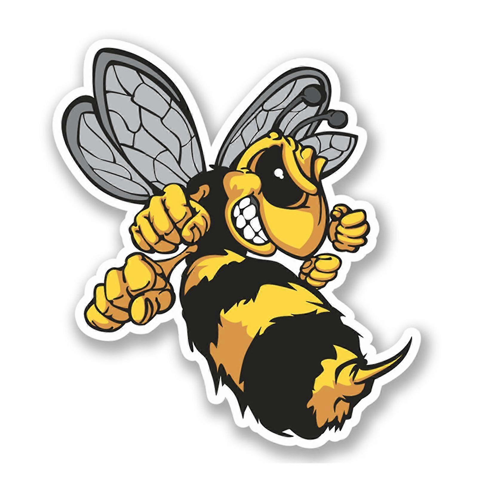 Car Sticker Waterproof Bee Pattern Pvc 3d Notebook Laptop Decal For Decorating