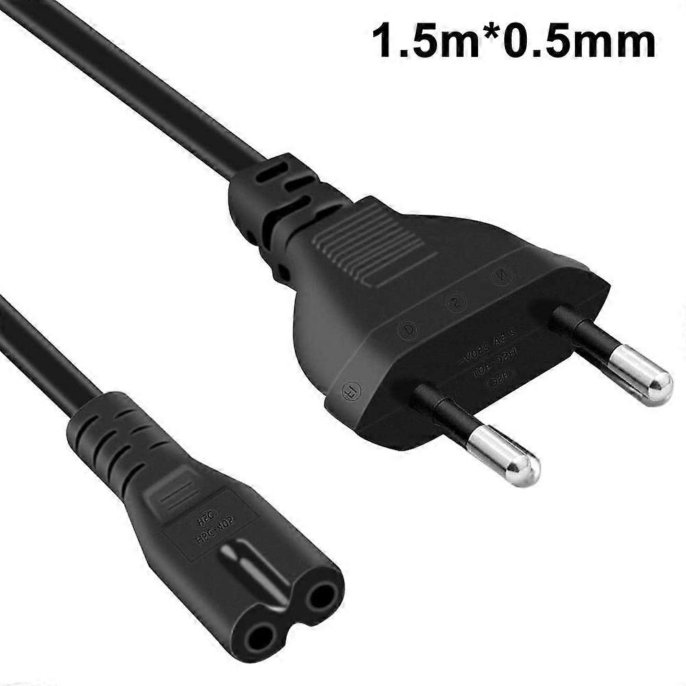 kold enhed kabel tilslutningskabel netledning 1,5 m strømforsyningskabel til computerskærm projektor printer pc ps3 / ps4 pr kold enhed tilslutning