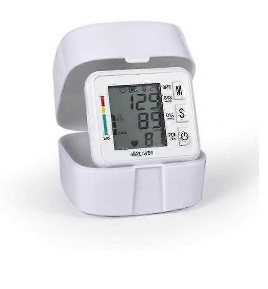 Blood Pressure Monitor,Automatic Blood Pressure Monitor With Portable Case Irregular Heartbeat Bp And Adjustable Wrist Cuff Perfect