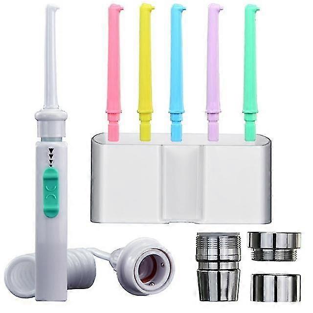 Tips Oral Faucet Floss Water Jet Flosser Implement Tooth Cleaner Multi-Jet Nozzles Teeth Clean