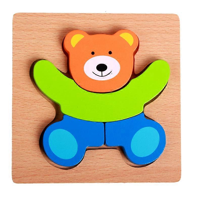 Wooden Jigsaw Puzzles Toddlers,Animal Puzzle Jigsaw Set Early LearningTurtle