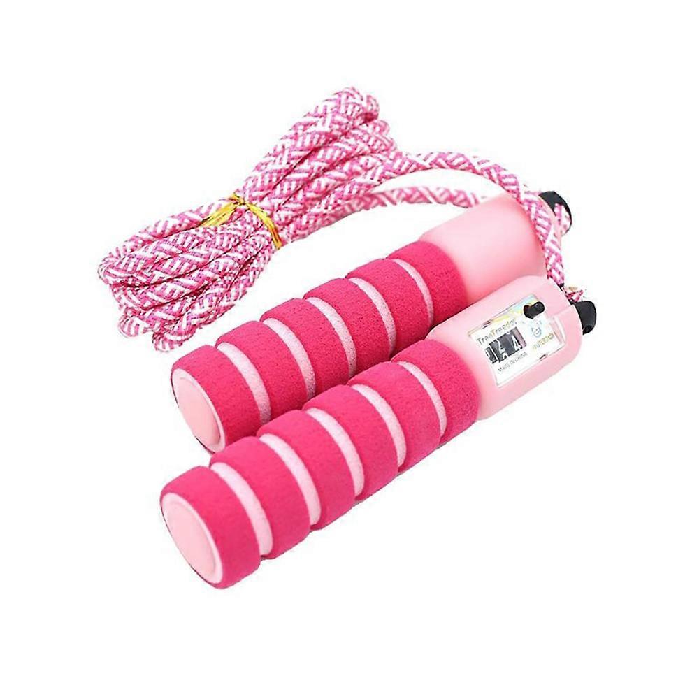 Skipping Rope for Children and Adults, Rope with Counter and Antiskid Handle