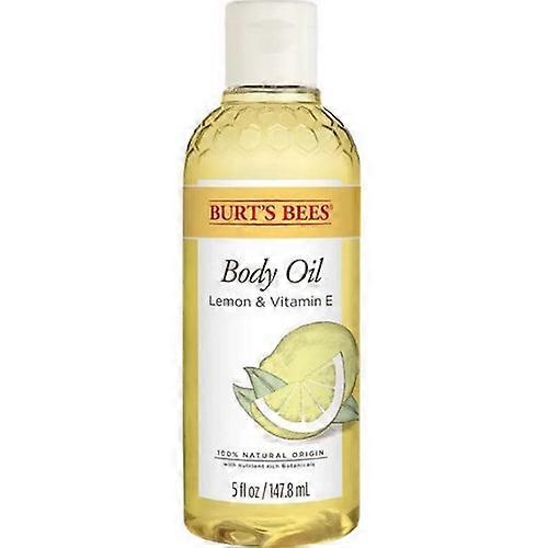 Burts Bees 身体油柠檬和维生素 E,5 盎司