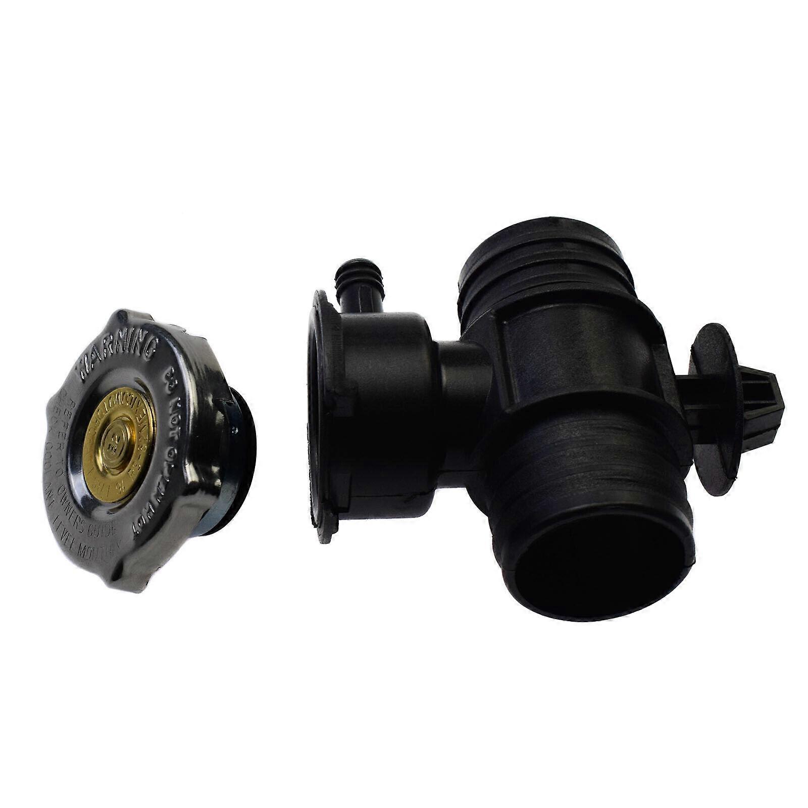 Lahdek Coolant Neck Radiator Hose Connector & Cap For Chrysler Sebring Dodge Caliber