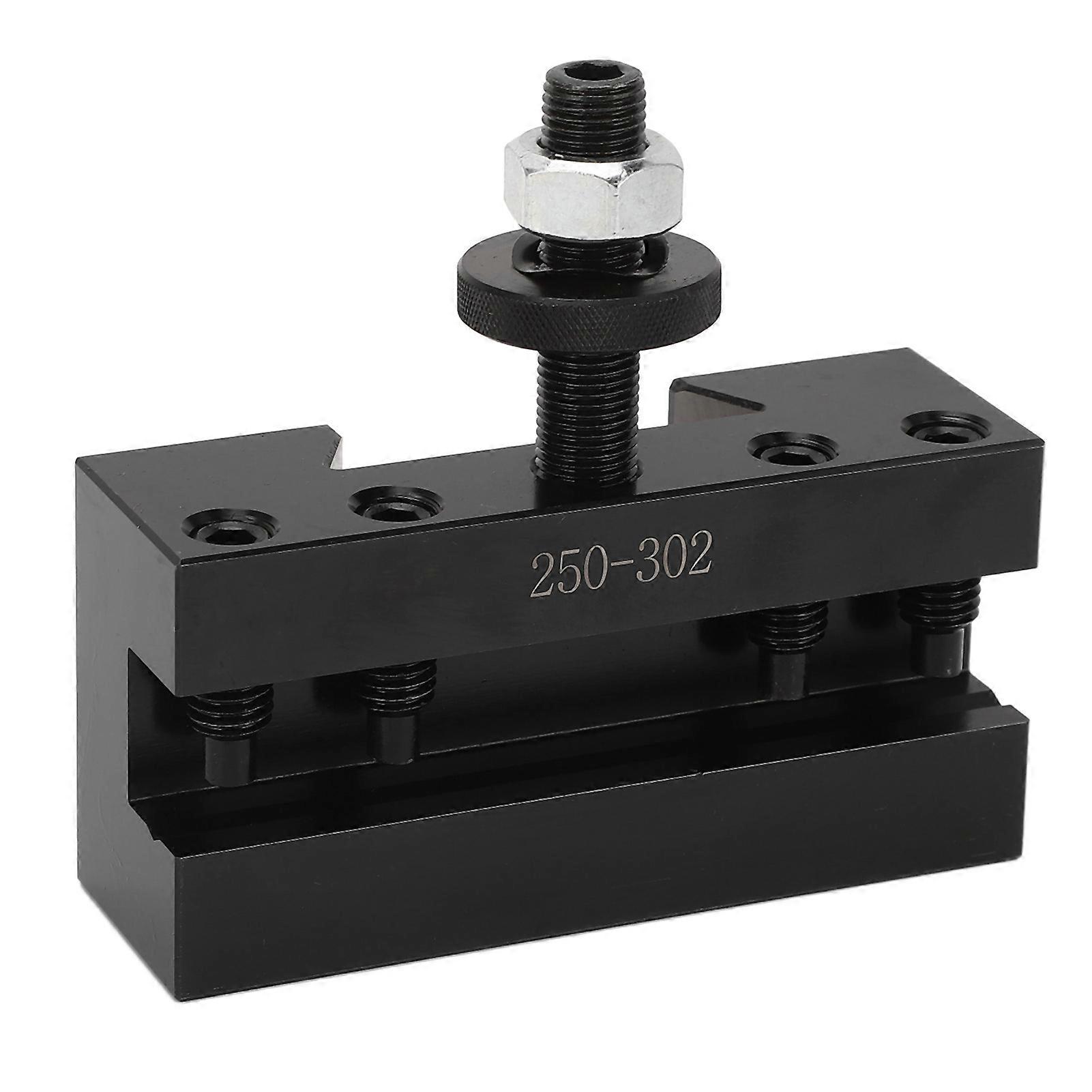 Fast Change Tool Holder Turning and Facing Adjustable Tool Post Holder for 1318in Turning Lathe