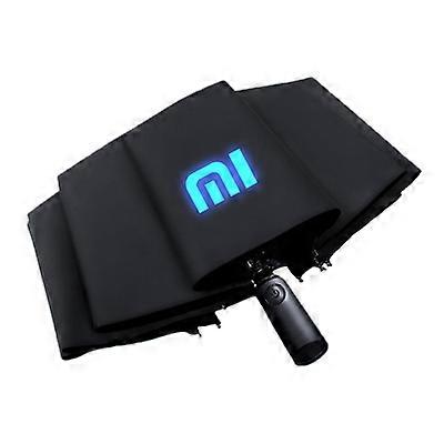 Xiaomi Ombrello Automatico Pieghevole Con Logo Riflettente Luce Inversa Ombrello 10 Nervature Antivento Anti UV Prevenire il rimbalzo Ombrello 8 go...