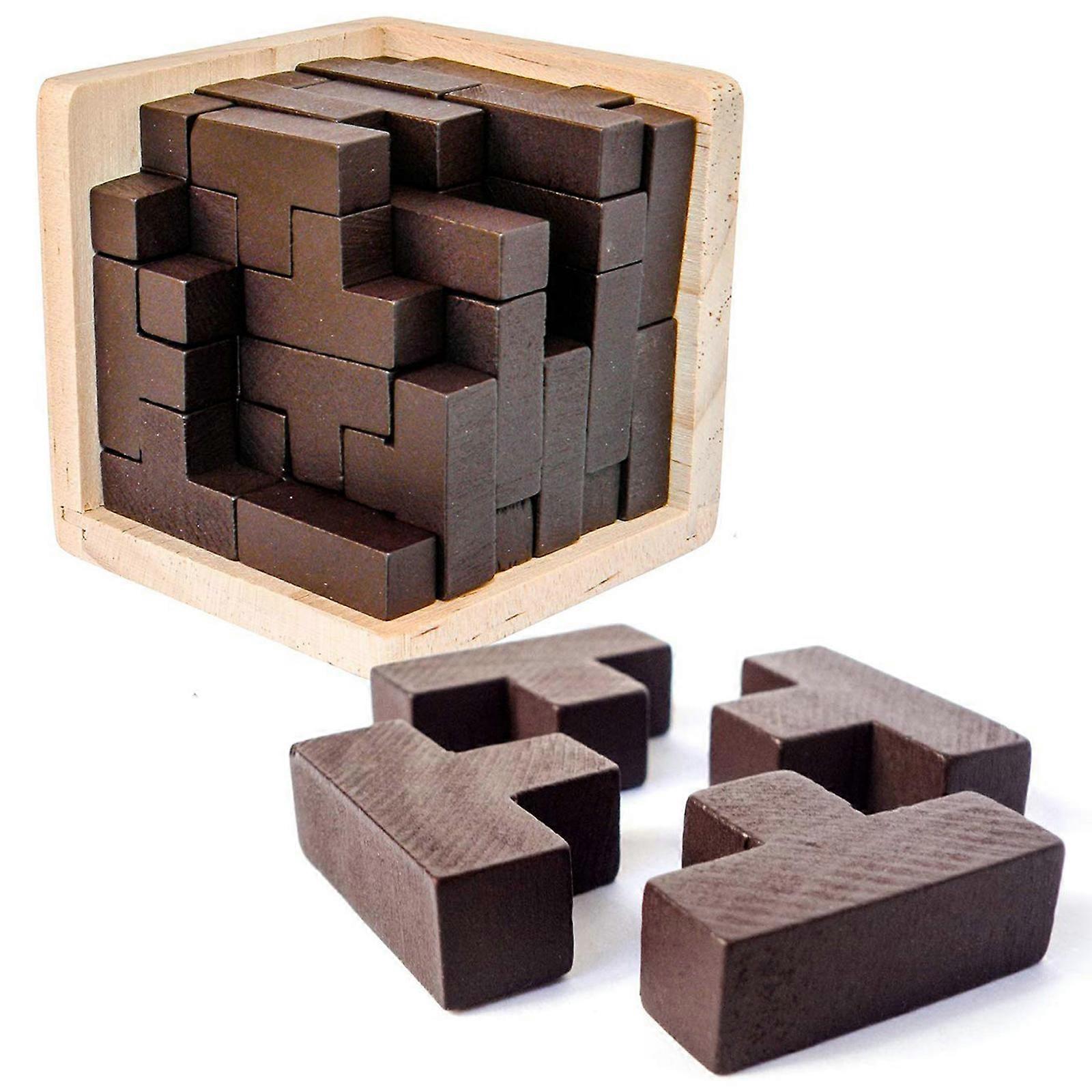 Wooden Intelligence Toy Brain Teaser Game