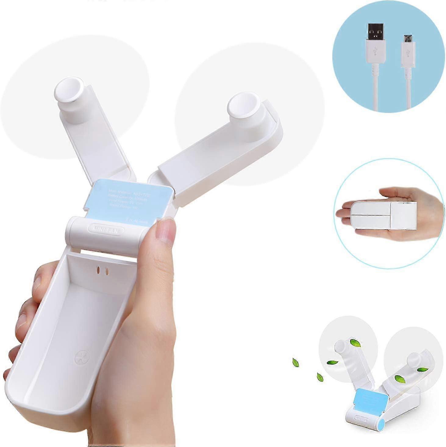 1 Double Head Fan - V36 Whitehome Møbler