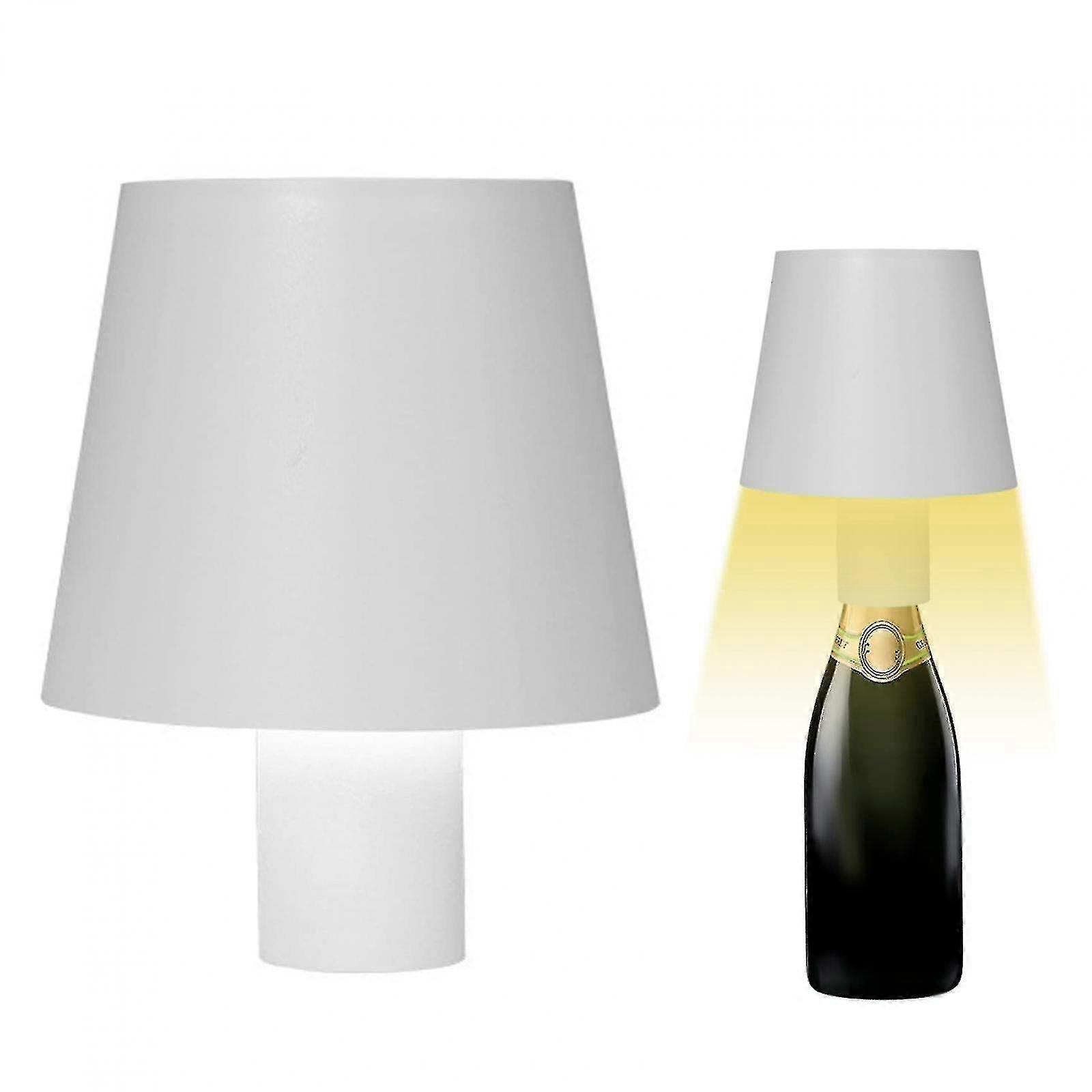 Pridola Wireless Bottle Lamp, 3 Color Stepless Dimming Bottle Lights