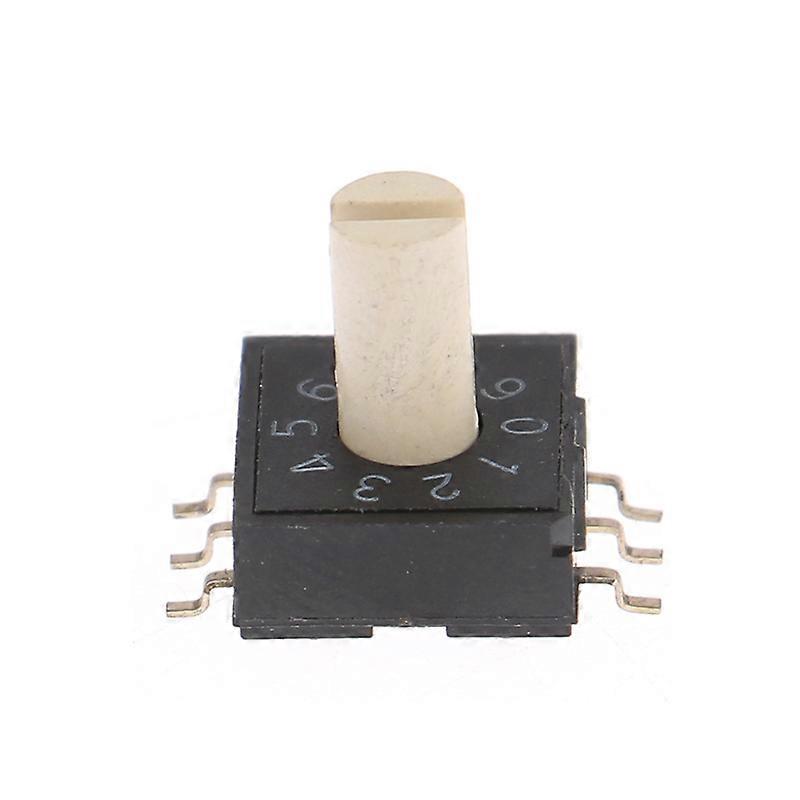 RM3HAF-10 Rotary Dial Switch 10 0-9 Coding Switch Patch 3:3 With Handle Rotary Coding Switch