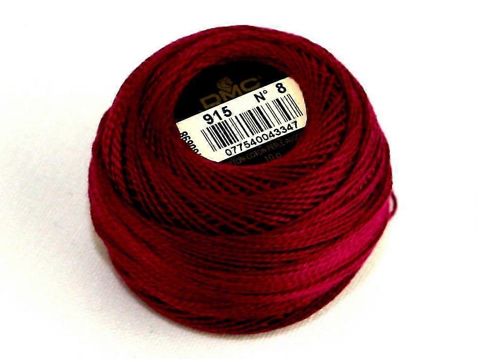 Size 8 Cotton Perle Thread 80m  915 - per 10 gram ball