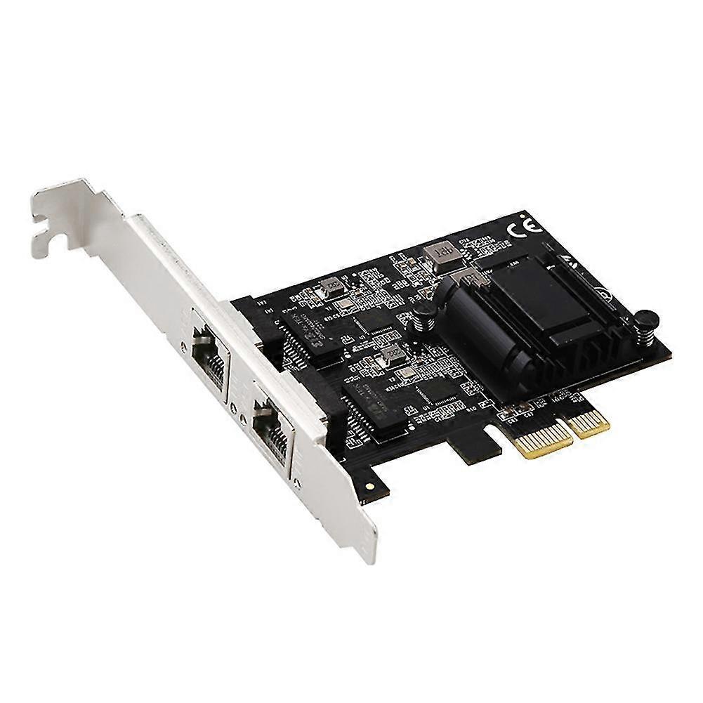 Pcie X1 Gigabit Netzwerkkarte Dual-Port 2.5g Desktop Netzwerkkarte 8125bg Chip Ethernet Server Networ