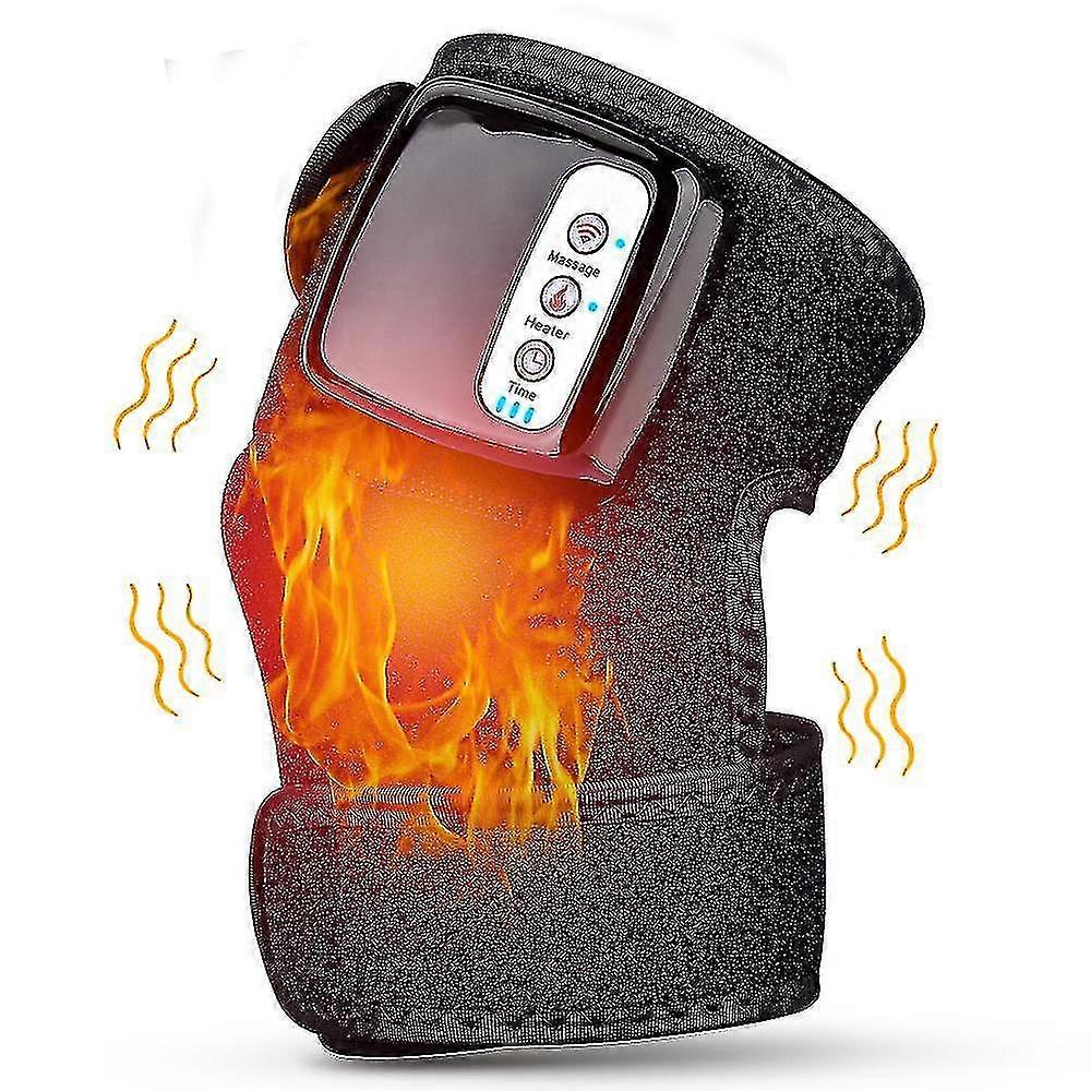 전기 난방 무릎 마사지 원적외선 관절 버팀대 지원 진동 등 어깨 마사지 팔꿈치 무릎 치료 massageador