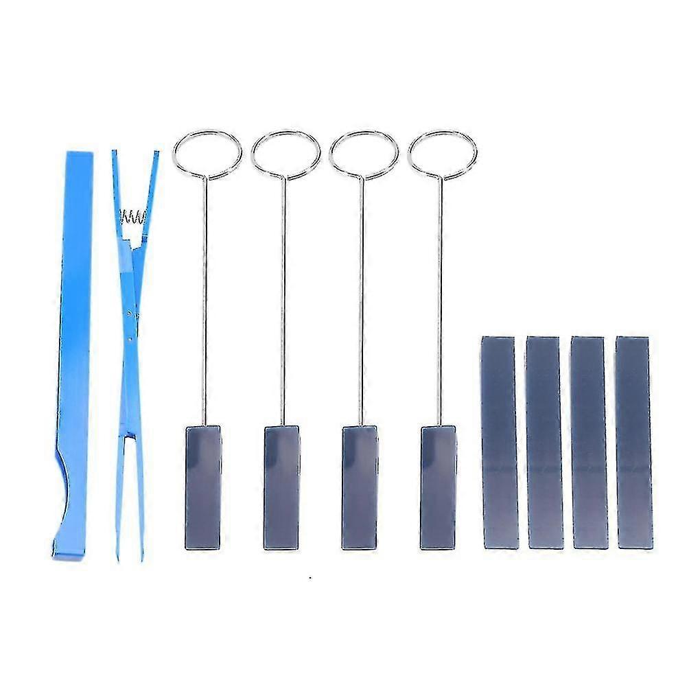 Universal Nylon Mute Clamp Kit For Piano Tuning Professional Tuner Tool Tweezer Design Piano Access