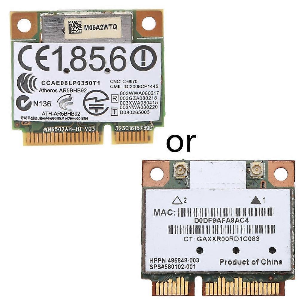 Atheros AR9280 Half Mini PCI-e WIFI Wlan Network Card for Linux Hackintosh