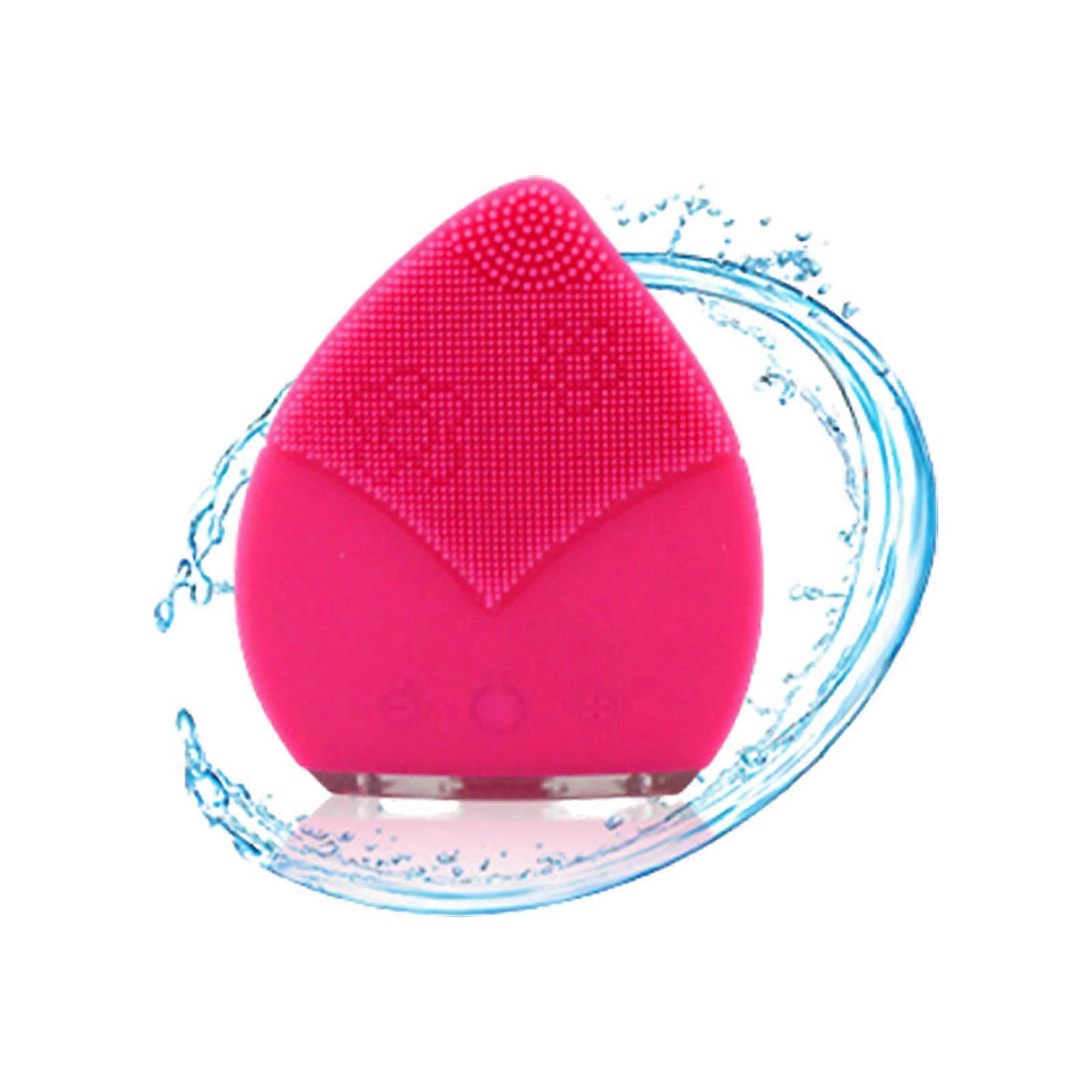 Sonic Facial Cleansing Brush Creative Waterproof Silicone Face Brush