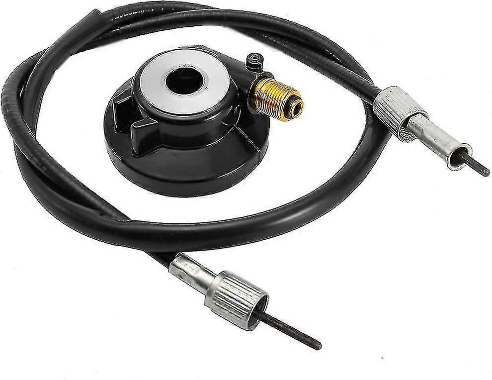 12mm عداد السرعة محرك والعتاد مع كابل 100cm ل Gy6 50cc 150 سم مكعب سكوتر أجزاء1setblack