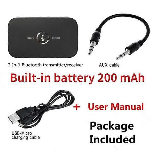 Bluetooth 5.0 Transmitter Receiver Wireless Portable Audio Player RCA AUX 3.5mm A2DP For TV PC Stereo Audio Adapter Car Speaker