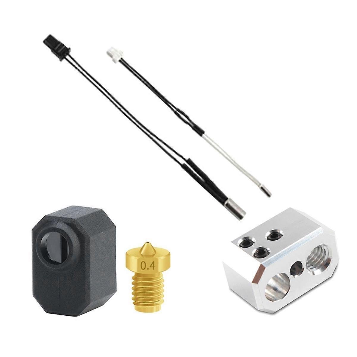 For Prusa MK4 Hotend with Heater Heating Block Hardened Steel Nozzle for Prusa / XL Hotend Extruder