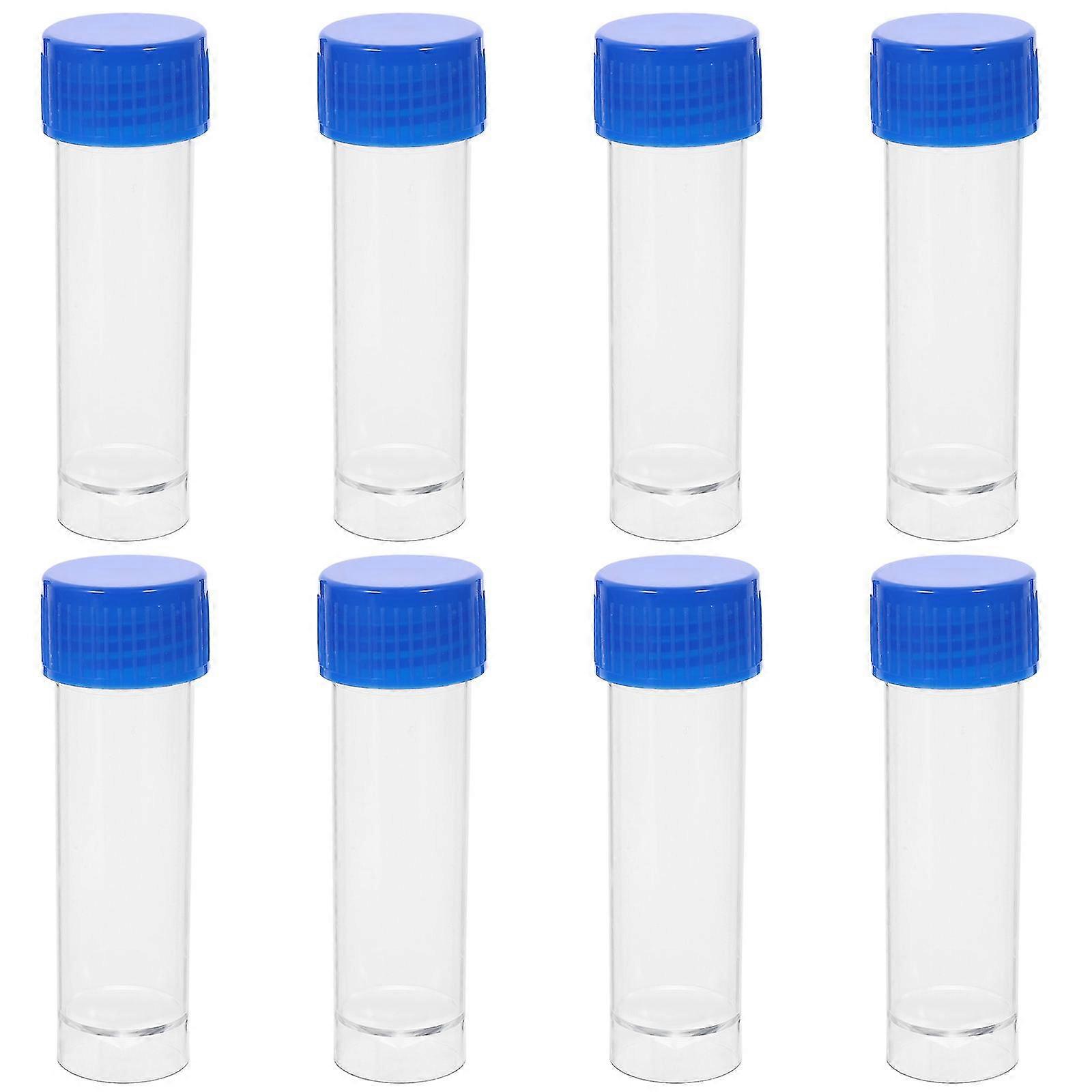 10 Pcs Plastic Container Urine Container Specimen Container Plastic Specimen Cup Container Urine Specimen Cups Lids Banmo