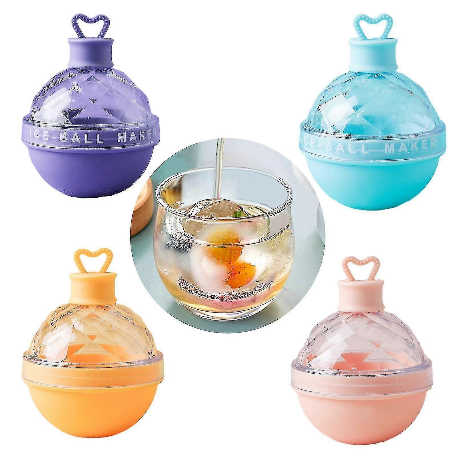 Glühbirnen Eisform Eisball Maker Eisform Silikon Orange