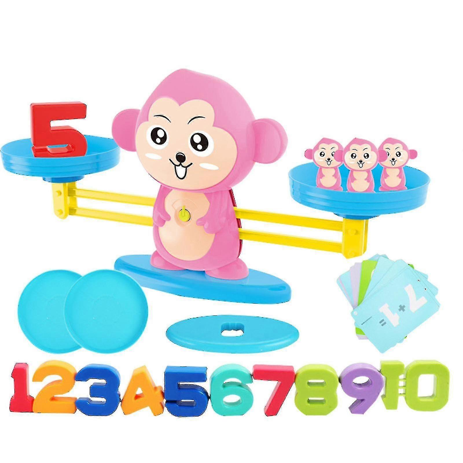 Play Brainy Balancing Monkey Game Fun Educational Monkey Scale Math Toy Cute Numbers Counting Game