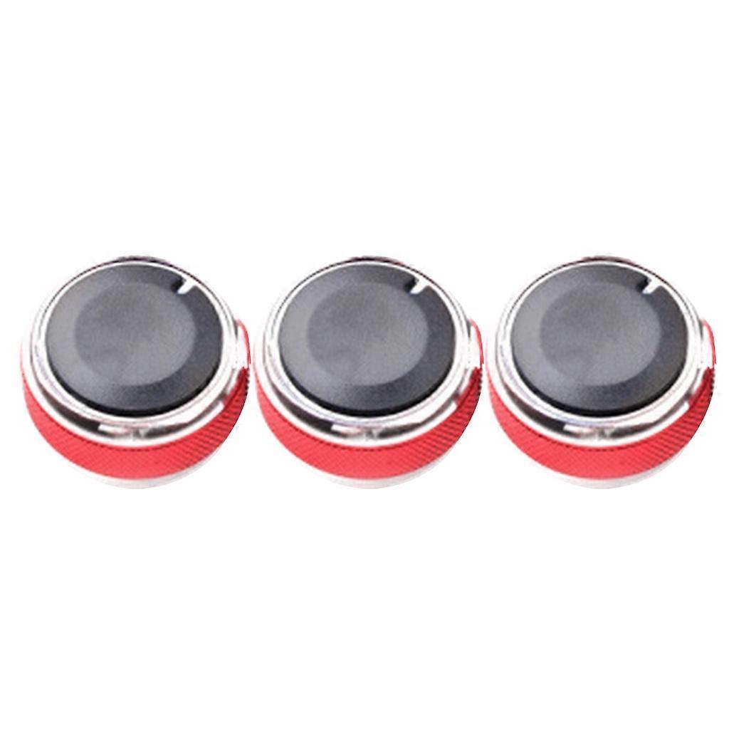 For Ford-Focus Air Conditioning Switch Knob Heater Climate Control AC Button 3x