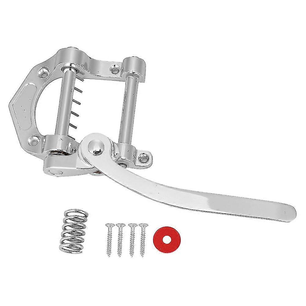 Vibrato Tailpiece Tremolo for SG LP Jazz Guitars Musical Instrument Accessory(Silver)