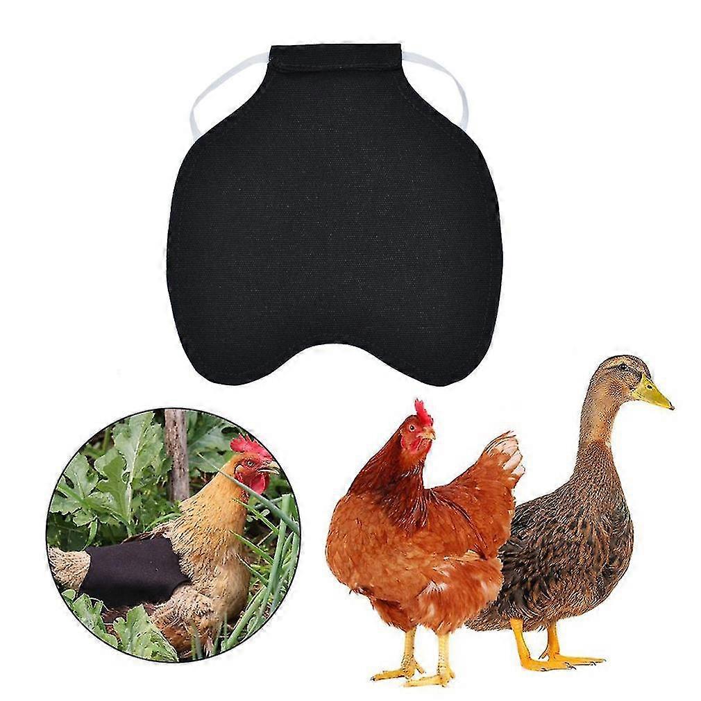 5 Pcs Chicken Saddle Hen Apron Feather Holder Wing Back Protector Hen Apron with Elastic Straps for Small to Medium Hens Red