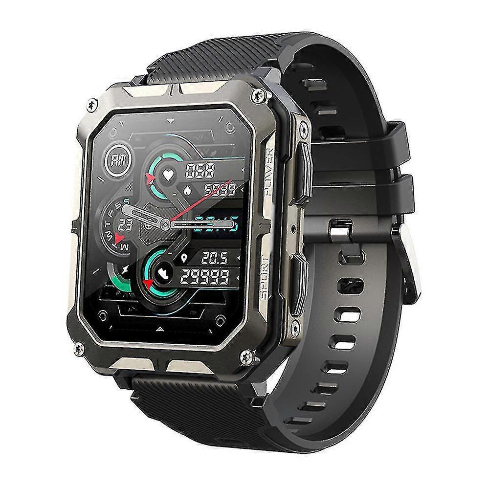 Smartwatch Njord Gear Indestrutível, Smartwatch Tático Robusto com HeartRate