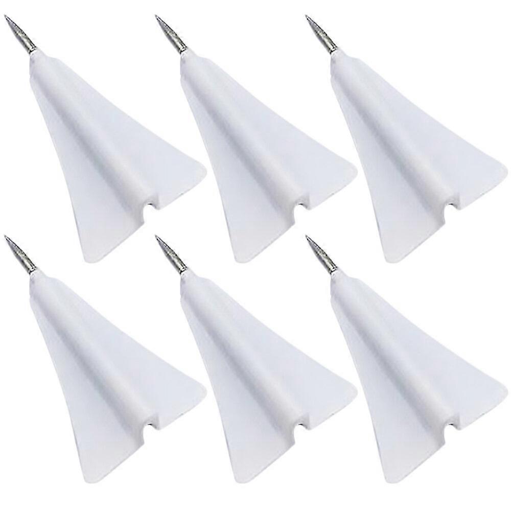 6Pcs Convenient Push Pin Replaceable Pushpins Delicate Thumbtacks Home Accessory