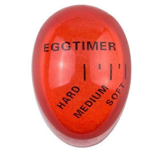 Timer，Egg Timer for Boiling Eggs - Color Changing Timer for Soft, Medium &amp; Hard Boiled - Egg Thermometer &amp; Kitchen Gadget