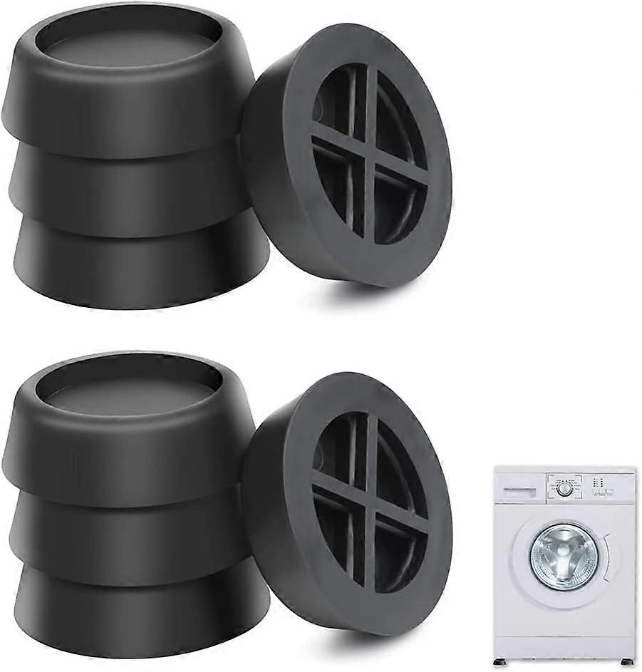 2025 適切な 8 ピース洗濯機の足パッド、洗濯機のゴム足、ユニバーサル防振