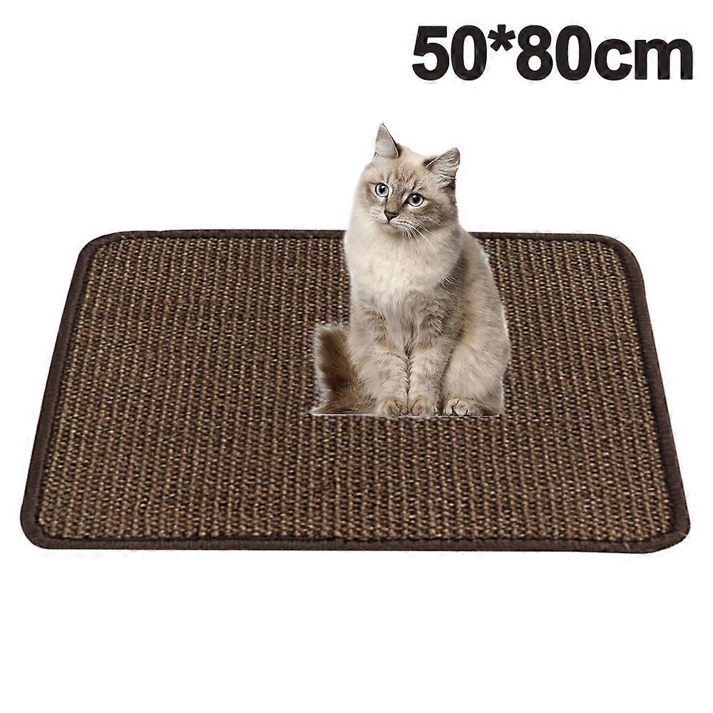50*80 M Cat Scratching Mat, Non-Slip Cat Scratching Blanket Sleeping Blanket, For Sharpening Claws And Protecting Furniture-X8097