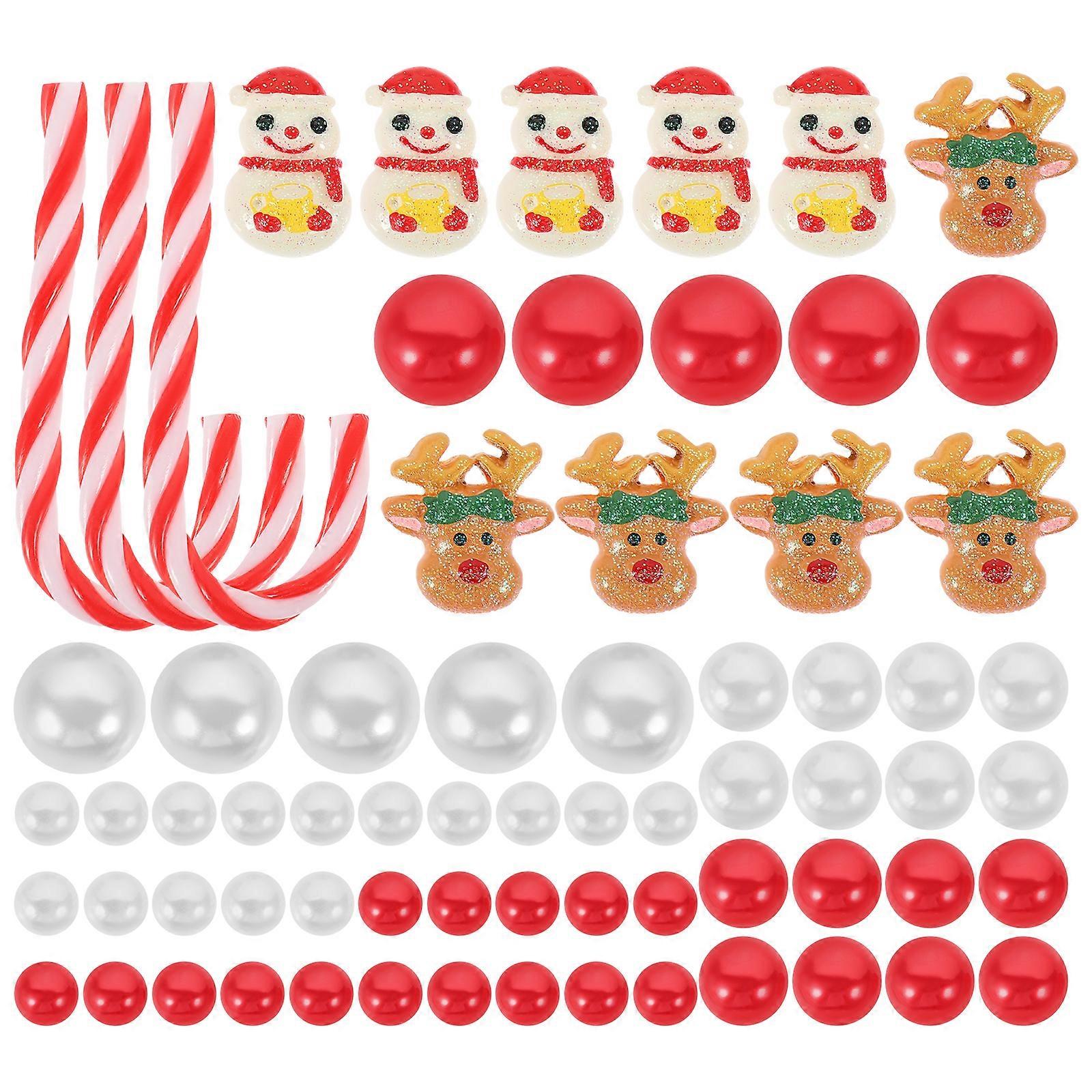 1 Set of Decorative Vase Filler Pearls Vase Fake Pearls Floating Beads for Centerpieces