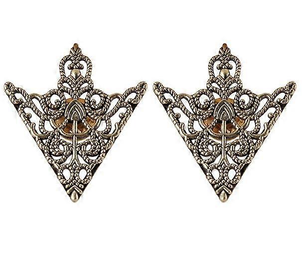 Broche de cuello triangular hueco para camisas