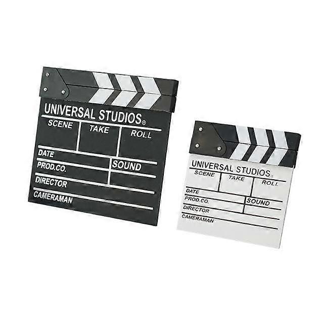 Elokuva Elokuva Clap Board Hollywood Clapper Board Puinen Elokuva Elokuva Clapboard Lisävaruste