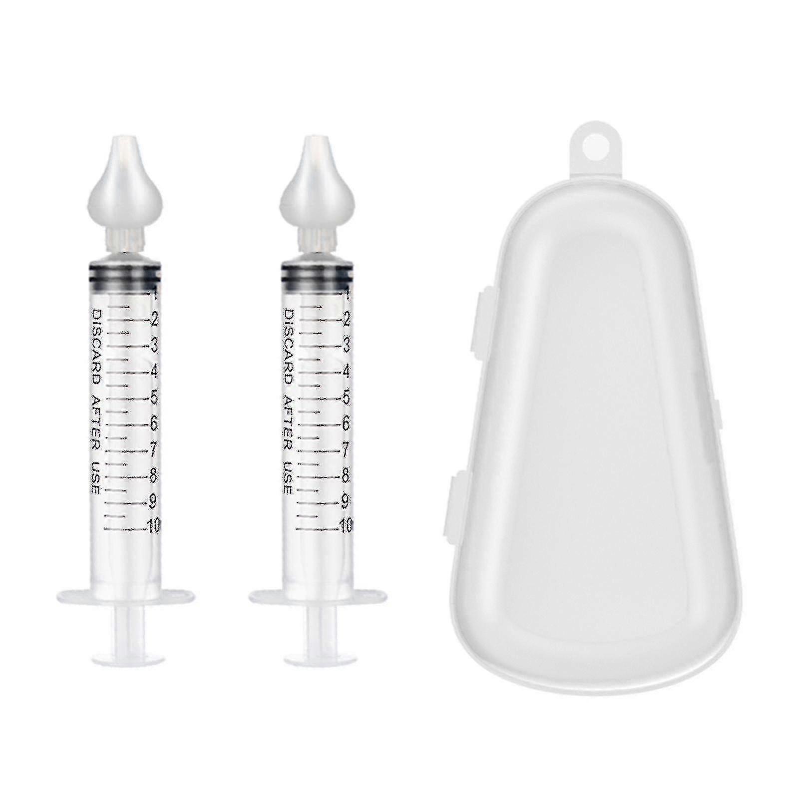 Baby Nasal Syringe, Baby Nose Syringe With Graduation 10-20ml With Cleanable And Reusable Silicone N-yyc