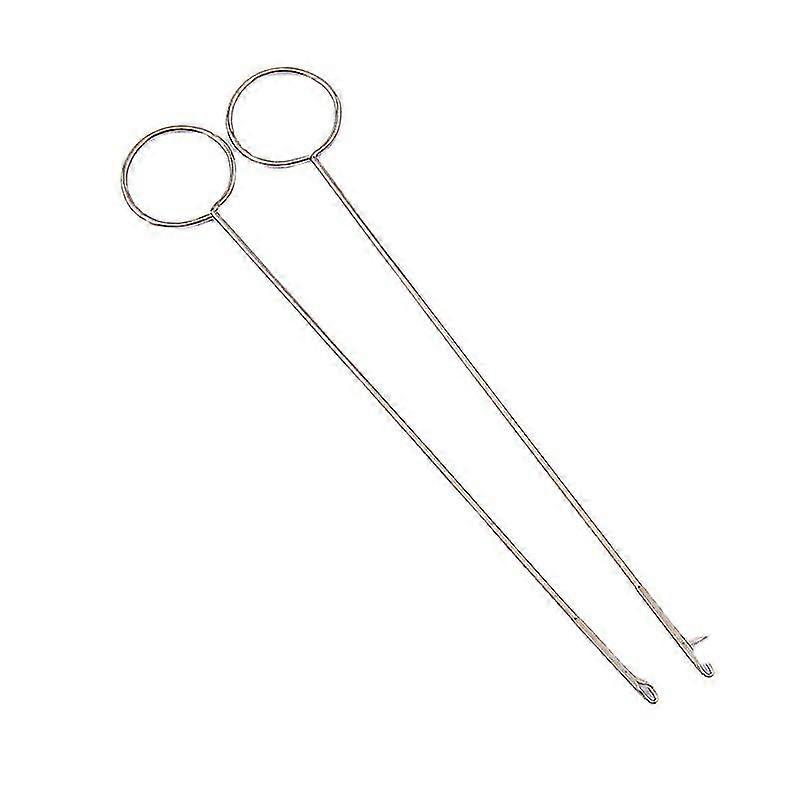 Sewing Loop Turner Hook Long Loop Turner Tool With Latch For Fabric Belts Strips Diy Knitting Accessories(10pcs)