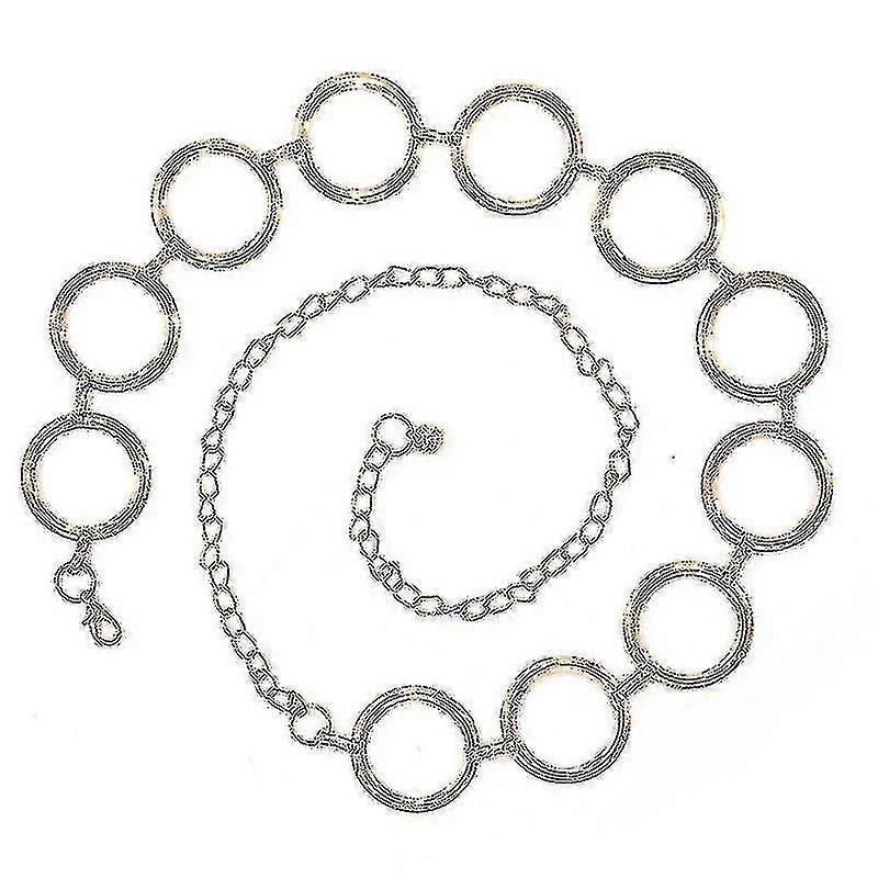 Trendiga och eleganta kvinnor's midjekedja