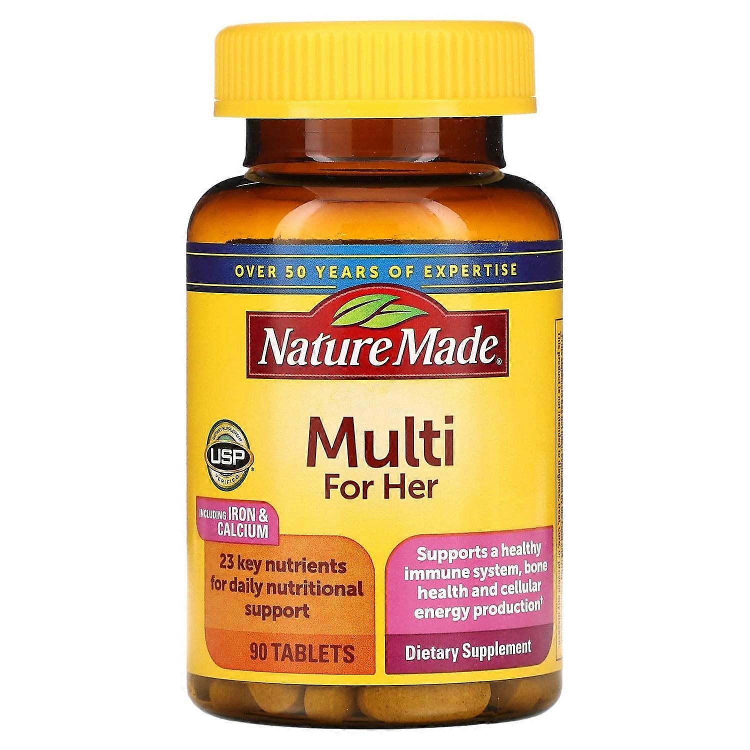 Nature Made, Multi For Her, 90 Tablets